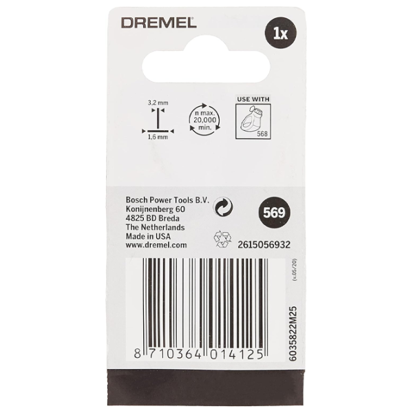 Бит Dremel 2615056932 Количество в наборе - 1 photo 3