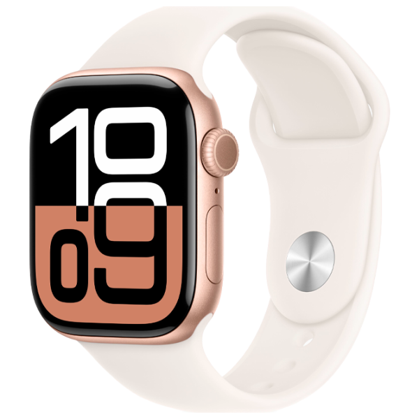Умные часы Apple Watch Series 10 42 мм/ Розовое Золото - Светлый румянец/ MWWH3QI/ A photo 1