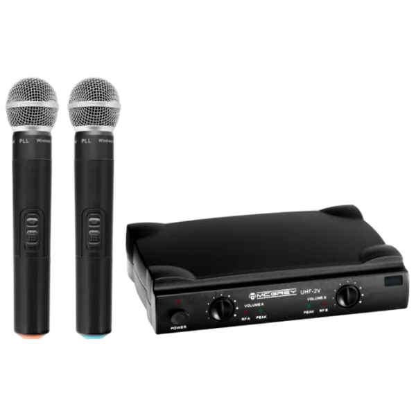 Microfon McGrey UHF-2V Dual Vocal Set Black photo 1