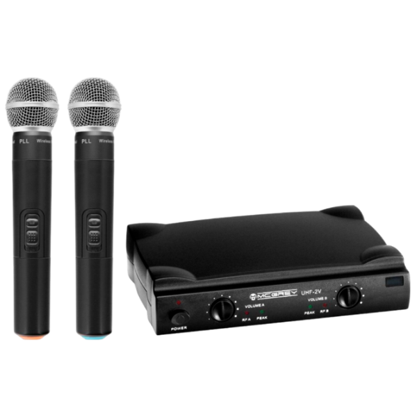 Microfon McGrey UHF-2V Dual Vocal Set Black photo 1