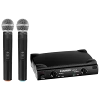 Microfon McGrey UHF-2V Dual Vocal Set Black