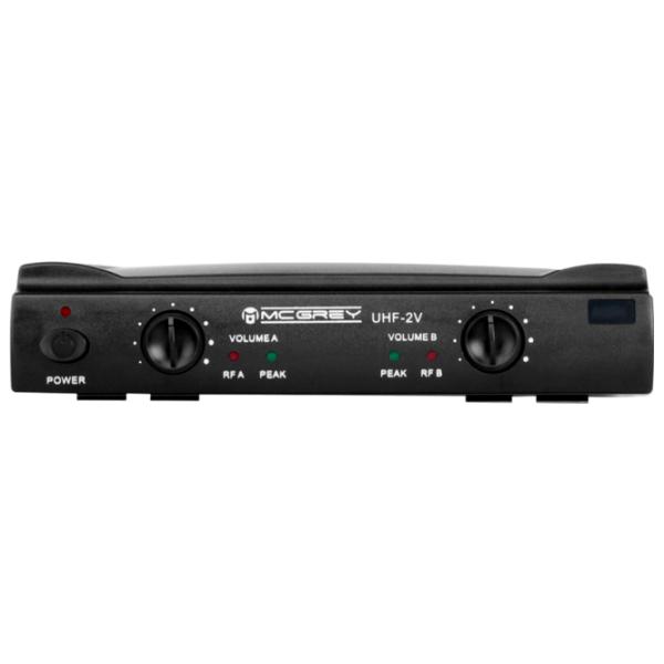 Microfon McGrey UHF-2V Dual Vocal Set Black photo 3