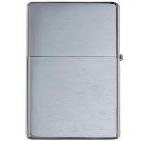 Зажигалка Zippo Brushed Chrome Vintage Серебро/ Латунь