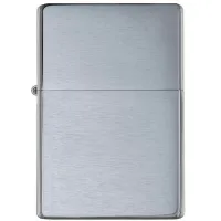Зажигалка Zippo Brushed Chrome Vintage Серебро/ Латунь photo 2