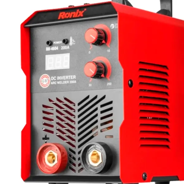 Aparat de sudat Ronix RH-4604 220 V cu electrod (MMA)/ Red photo 4 Aparat de sudat Ronix RH-4604 220 V cu electrod (MMA)/ Red photo 4