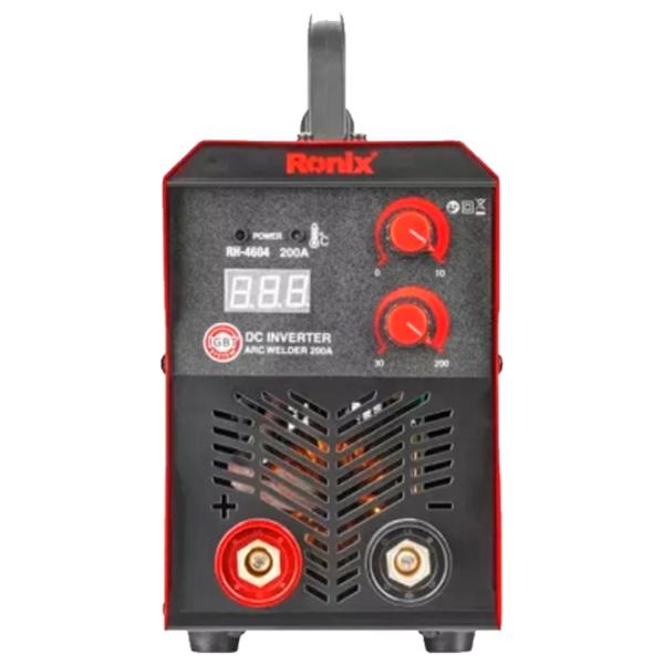 Aparat de sudat Ronix RH-4604 220 V cu electrod (MMA)/ Red photo 5 Aparat de sudat Ronix RH-4604 220 V cu electrod (MMA)/ Red photo 5