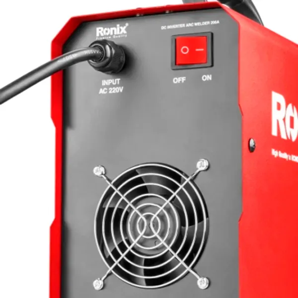 Aparat de sudat Ronix RH-4604 220 V cu electrod (MMA)/ Red photo 6 Aparat de sudat Ronix RH-4604 220 V cu electrod (MMA)/ Red photo 6