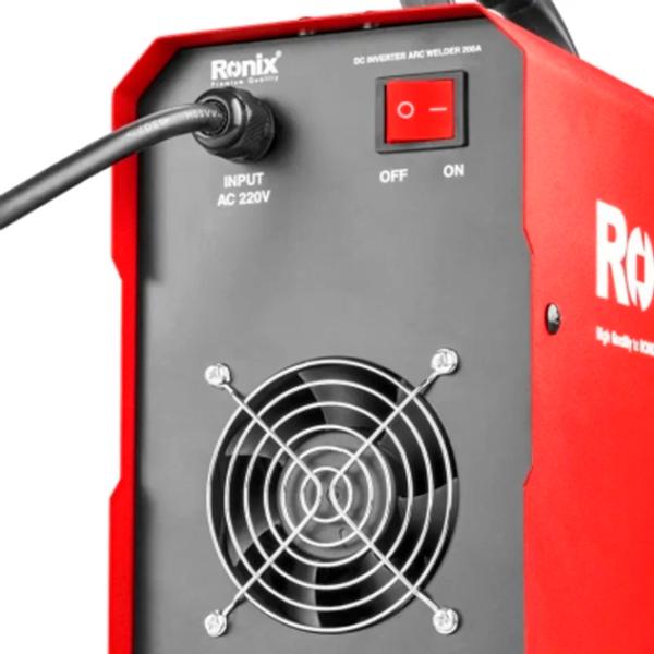 Aparat de sudat Ronix RH-4604 220 V cu electrod (MMA)/ Red photo 6 Aparat de sudat Ronix RH-4604 220 V cu electrod (MMA)/ Red photo 6