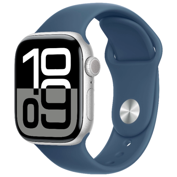 Ceas inteligent Apple Watch Series 10 42 mm/ Silver - Denim/ MWWC3QI/ A photo 1