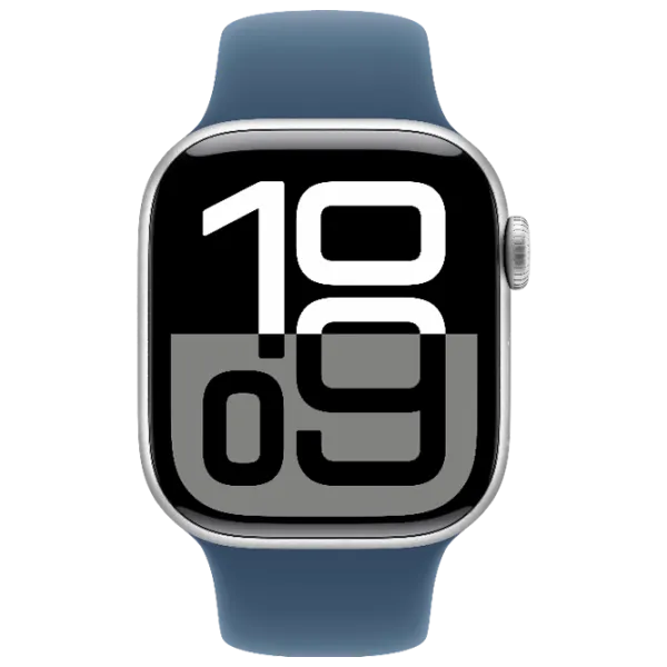 Ceas inteligent Apple Watch Series 10 42 mm/ Silver - Denim/ MWWC3QI/ A photo 3