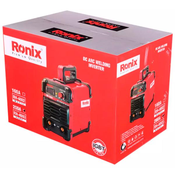 Aparat de sudat Ronix RH-4693 220 V cu electrod (MMA)/ Red photo 6 Aparat de sudat Ronix RH-4693 220 V cu electrod (MMA)/ Red photo 6
