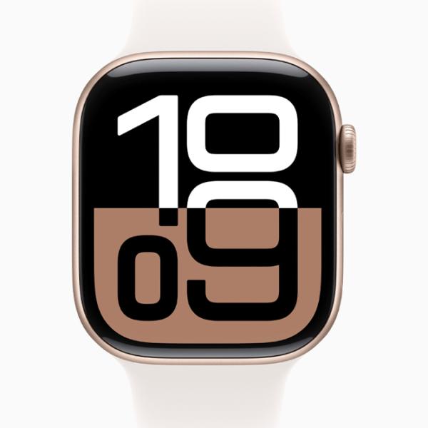 Умные часы Apple Watch Series 10 1.96"/ 46 мм/ Розовое Золото - Светлый румянец/ MWWU3QI/ A photo 3