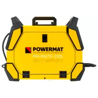 Сварочный аппарат Powermat PM-IMGTS-250L 230 В ММА+MIG+MAG+TIG/ Желтый photo 2
