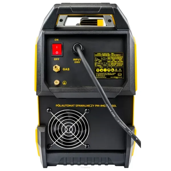 Aparat de sudat Powermat PM-IMGTS-250L 230 V ММА+MIG+MAG+TIG/ Yellow photo 3
