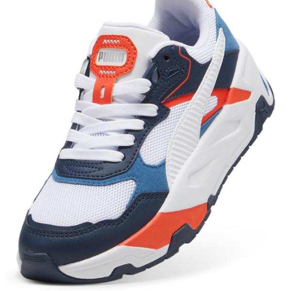 Кроссовки для мальчиков Puma Trinity Jr Club Осень - Зима/ White photo 4