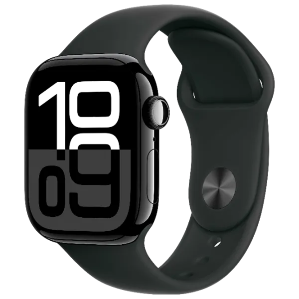 Ceas inteligent Apple Watch Series 10 1.96"/ 46 mm/ Jet Black - Black/ MWWP3QI/ A photo 1