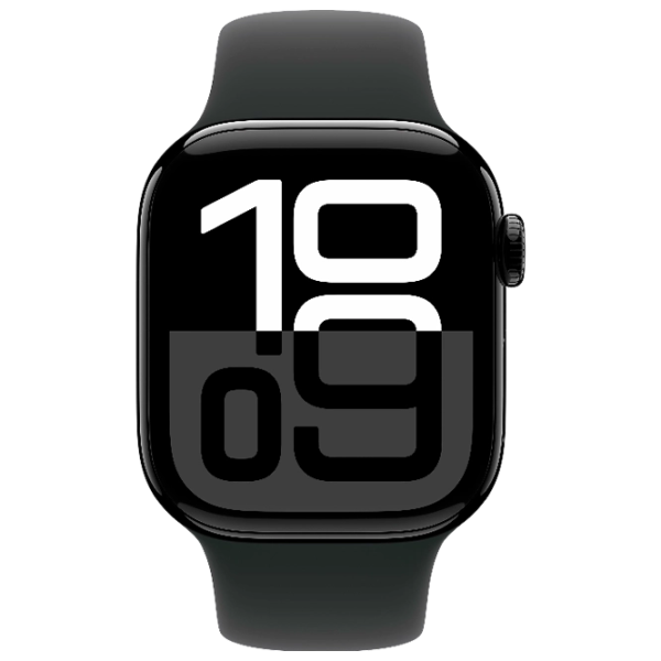 Ceas inteligent Apple Watch Series 10 1.96"/ 46 mm/ Jet Black - Black/ MWWP3QI/ A photo 2