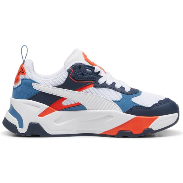 Кроссовки для мальчиков Puma Trinity Jr Club Осень - Зима/ White photo 3