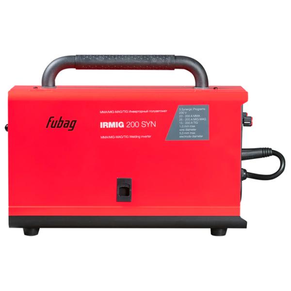 Aparat de sudat Fubag IRMIG 200 SYN 220 V semiautomat (MIG/ MAG), cu electrod (MMA), cu gaz inert (TIG)/ Red photo 4