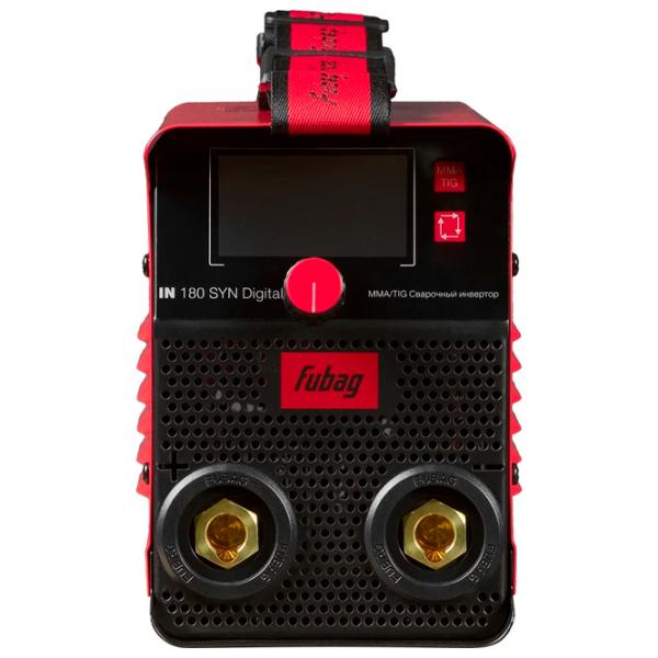 Aparat de sudat Fubag IN 180 SYN Digital 220 V cu electrod (MMA), cu gaz inert (TIG)/ Red photo 4
