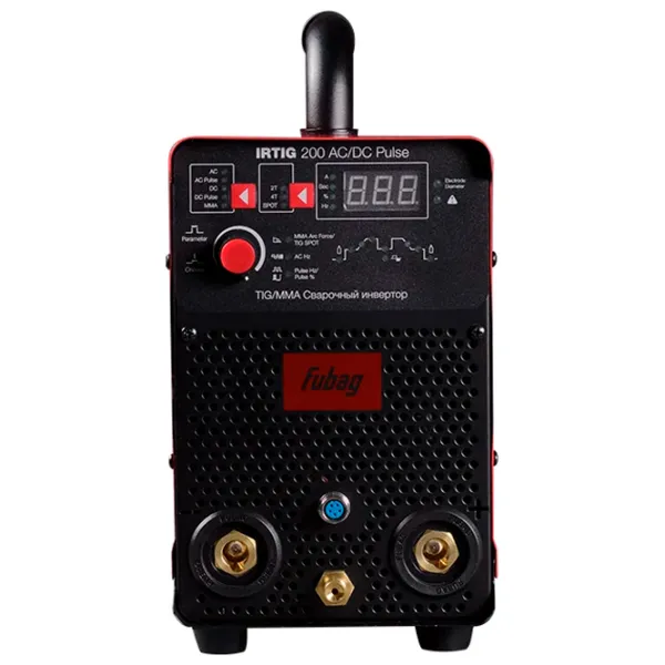 Aparat de sudat Fubag IRTIG 200 AC/ DC PULSE 220 V cu electrod (MMA), cu gaz inert (TIG)/ Red photo 3