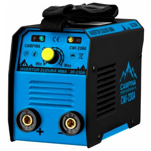 Aparat de sudat Campina CWI-230A 220 V cu electrod (MMA)/ Blue photo 1 Aparat de sudat Campina CWI-230A 220 V cu electrod (MMA)/ Blue photo 1