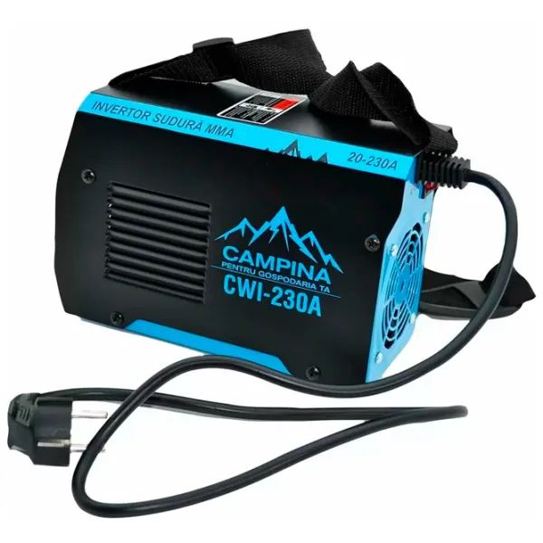 Aparat de sudat Campina CWI-230A 220 V cu electrod (MMA)/ Blue photo 3 Aparat de sudat Campina CWI-230A 220 V cu electrod (MMA)/ Blue photo 3