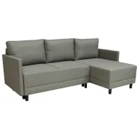 Угловой диван Mobiland Brus (Kronos 15) Ткань / Тёмно-серый