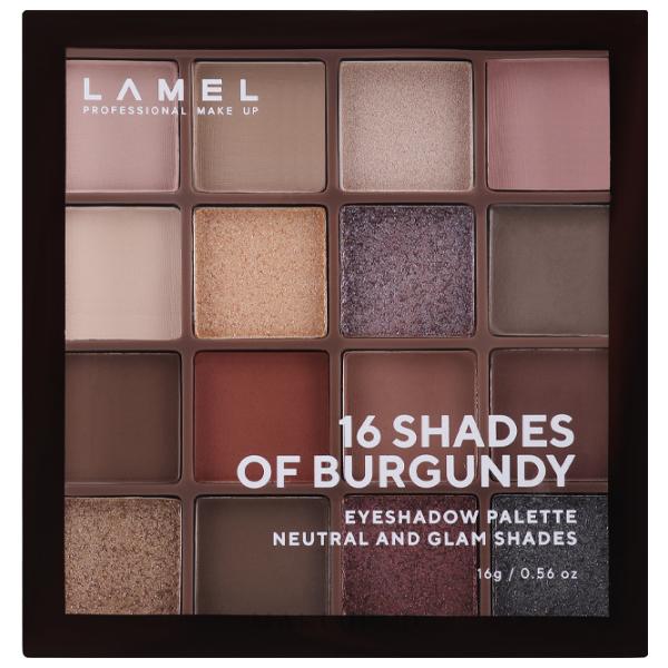 Fard de pleoape Lamel Shades of Burgundy 16 g/ N16-4 photo 2 Fard de pleoape Lamel Shades of Burgundy 16 g/ N16-4 photo 2