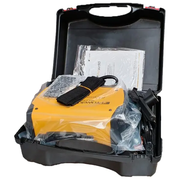 Aparat de sudat Proweld 220DLS-LED 230 V cu electrod (MMA)/ Yellow photo 5