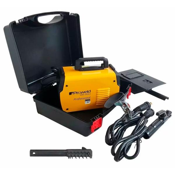 Aparat de sudat Proweld 220DLS-LED 230 V cu electrod (MMA)/ Yellow photo 6