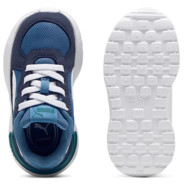Adidași pentru băieți Puma Graviton Ac Inf Blue Primăvară / Navy photo 6