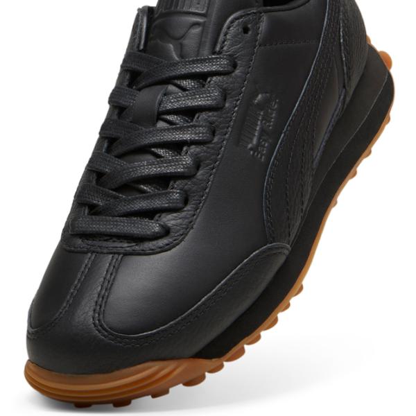 Adidași pentru băieți Puma Easy Rider Lth Jr Primăvară - vară/ Black photo 4
