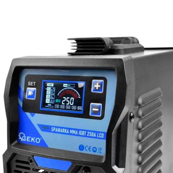 Сварочный аппарат Geko G80086 230 В ручная дуговая (MMA)/ Black photo 5