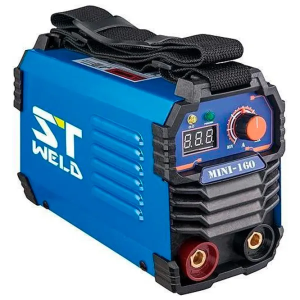 Aparat de sudat Strend Pro Welding Mini 160HA 220 V cu electrod (MMA)/ Blue photo 1
