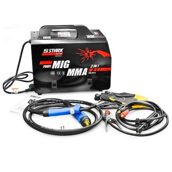 Aparat de sudat Stark IMT-200 MIG 220 V MMA+MIG+MAG/ Black photo 6