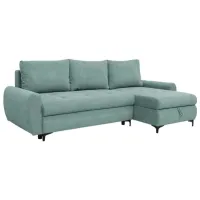 Canapea de colț Mobiland Alen (Kronos 26) Stofă / Blue