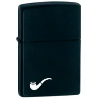 Brichetă Zippo Pipe Black Matte Black/ Alamă