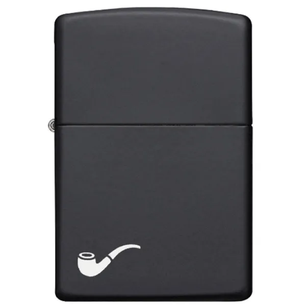 Brichetă Zippo Pipe Black Matte Black/ Alamă photo 2