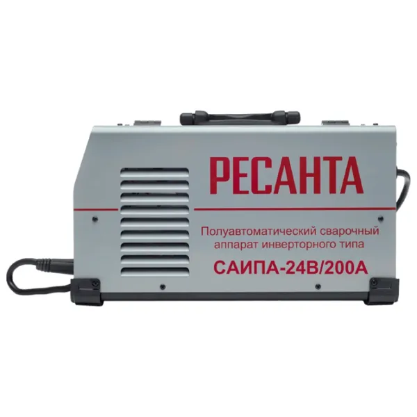 Aparat de sudat Resanta САИПА-24В/ 200А 220 - 240 V semiautomat (MIG/ MAG)/ Gray photo 6