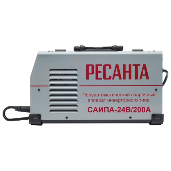 Aparat de sudat Resanta САИПА-24В/ 200А 220 - 240 V semiautomat (MIG/ MAG)/ Gray photo 6