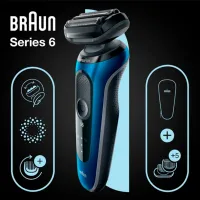 Aparat de ras electric Braun 61-B1500s Black photo 6