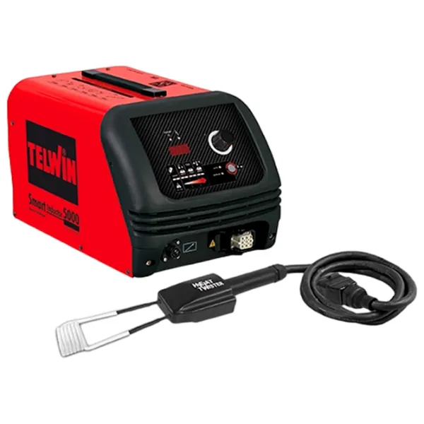 Aparat multifuncțional cu inducție TELWIN Smart Inductor 5000 200 - 240 V semiautomat (MIG/ MAG)/ Red photo 1