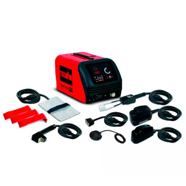 Aparat multifuncțional cu inducție TELWIN Smart Inductor 5000 200 - 240 V semiautomat (MIG/ MAG)/ Red photo 3