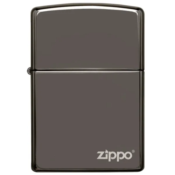 Brichetă Zippo Classic Black Ice® Zippo Logo Black/ Alamă photo 2 Brichetă Zippo Classic Black Ice® Zippo Logo Black/ Alamă photo 2