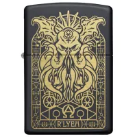 Brichetă Zippo Monster Design Black/ Alamă
