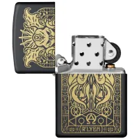 Зажигалка Zippo Monster Design Black/ Латунь photo 4