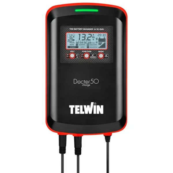 Автомобильное зарядное устройство TELWIN Doctor Charge 50 10 A - 45 A photo 1