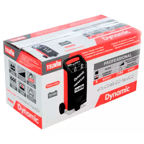 Пуско зарядное и зарядное устройство TELWIN Dynamic 320 - 300 А photo 6