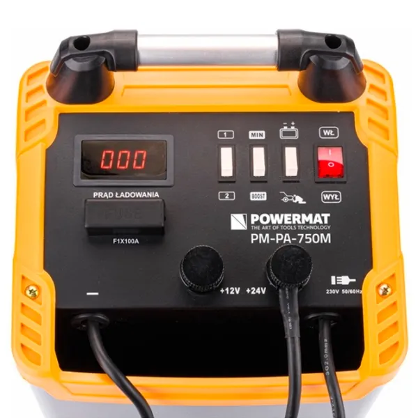 Пуско зарядное и зарядное устройство Powermat PM-PA-750M 75 A - 100 A photo 4